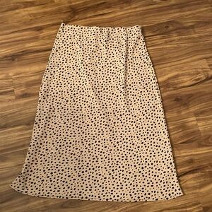 Jade by Jane animal print midi skirt